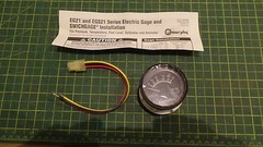 MURPHY EG21 EGS21 VOLTMETER GAUGE ASSEMBLY, SUPERPAC SP207377 SP 207377, N.O.S