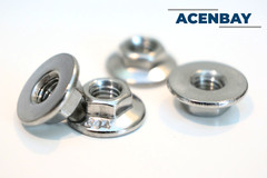 (58) M5-0.8 SS Wide Flange Nuts, for Prius Hybrid Battery Module Terminals