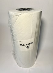15”x 1000 Feet Butcher Paper Roll White MG Roll