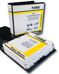 Ford 340 340A 340B Industrial Tractor Service Repair Manual Technical Shop Book