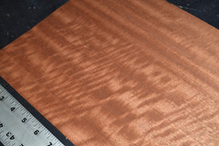 Mahogany Raw Wood Veneer Sheet 11 x 38 inches 1/42nd BLEMISHED 4669-79