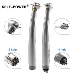 SELF-POWER Dental High Speed LED Handpiece Fiber Push Button / Bearing 2H/4H S