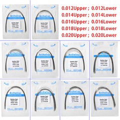 Dental Orthodontic Stainless Steel Arch Wire Round Nature Form 10pcs/pack 0.99!!