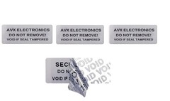 Custom Tamper Proof Stickers Customized Security Evident Warranty Seal/Labels
