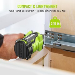 21V Brushless Impact Drill Set 230N.m Torque 2×2.0Ah + 20 Bits