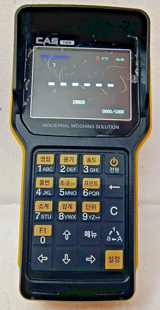 CAS TWN Bluetooth Portable Handheld Crane Scale Remote Indicator