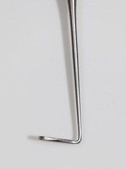 V Mueller RH3593 Coakley Sinus Curette, Angled, Double-Ended, 9-1/4in