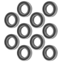 Caltric 69-22-2RS 69/22-2RS 69/22 Single Row Rubber Sealed Ball Bearings 22x39x9