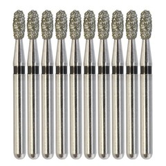 Multi-Use Diamond Football Burs 379/016SC Super Coarse Grit Dental High Speed FG