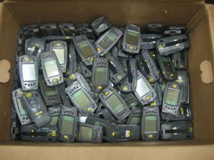 Lot of 100 x Symbol Technologie SPT1800 – SPT1800-TRG80400 -USED Barcode Scanner