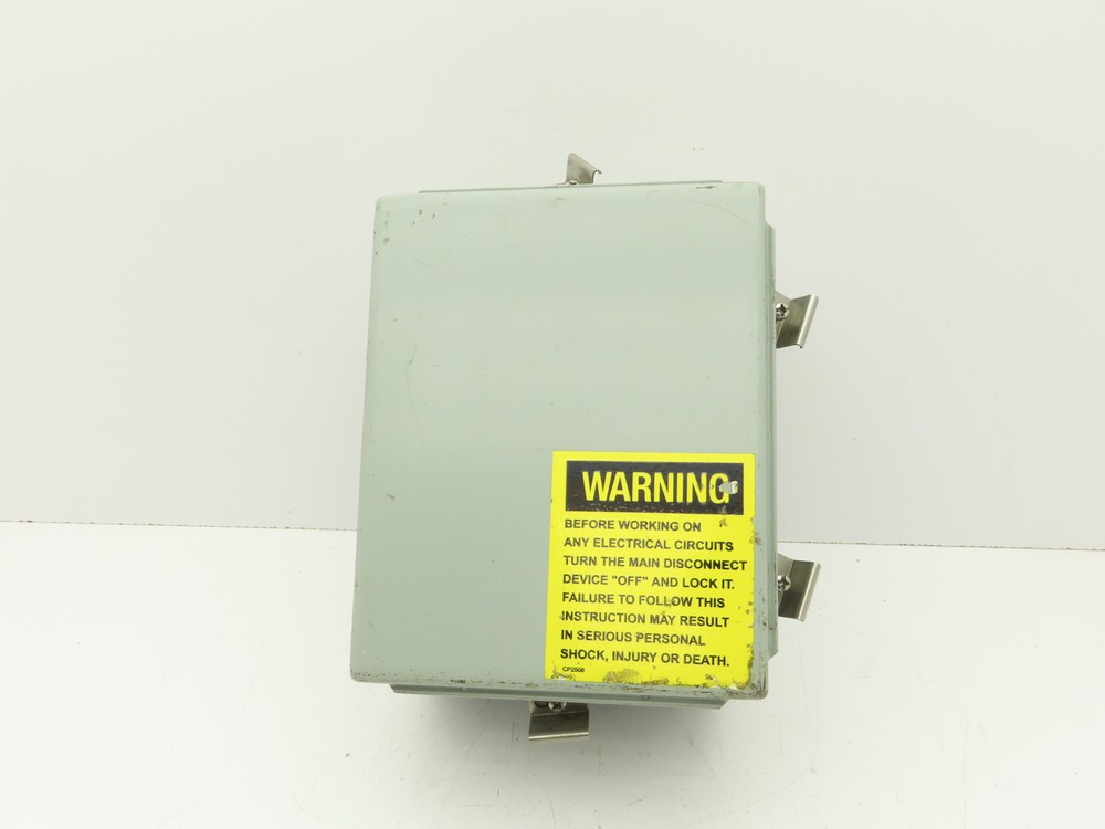 Hoffman A10086CHNF Electrical Enclosure Box 10x8x6″ Terminal Blocks