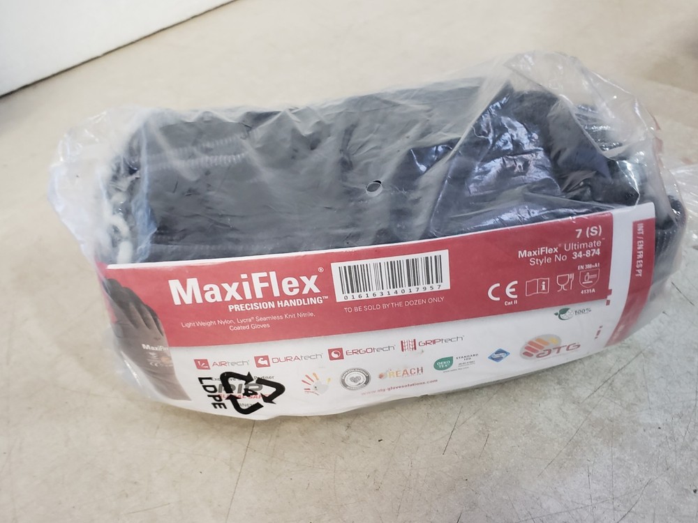 PIP 34-874/S-BG – 34-874/S MaxiFlex Glove Small 12/Pack