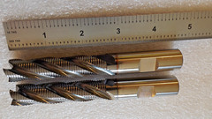 New 2 Widia Hanita 4 Flute HN US 6216 M42 Roughing End Mills