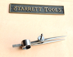 STARRETT No. 277 Dividers with Round Legs- Mini 2.0” Size & Capacity. USA 🇺🇸
