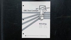 OMC 1977 Parts Catalogue 9.9 15hp Evinrude Johnson Outboard