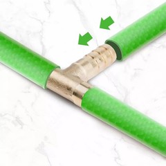 5x 5/16″ (8mm) Hose Barb TEE Brass Pipe 3 Way T-Shaped Fittings Connector Parts
