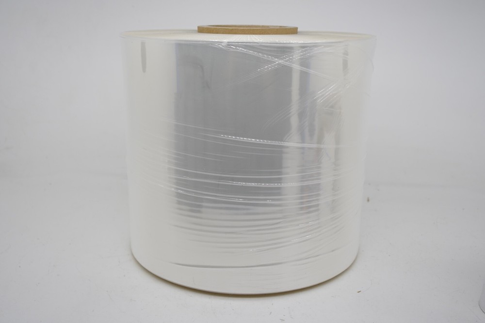 Uline Deluxe Polyolefin Shrink Film Roll – 60 gauge, 8″ x 4,375′ (actual 4,345′)