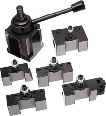 New Jet 650295 200 Series Wedge Type Tool Post Set Quick Change Tool