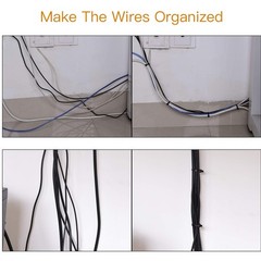 Cable Ties 8 Inch Heavy Duty Zip Ties With 120 Pounds Tensile Strength For Multi