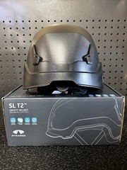 Pyramex SL T2 Hard Hat Safety Helmet Black Ratchet ANSI Class C HPT261111V