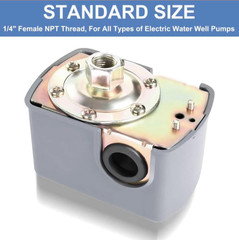 Pressure Switch for Well Pump 40-60 PSI, Water Pressure Switch Adjustable