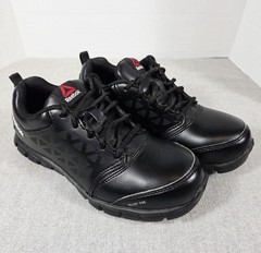 Reebok Sublite Cushion Work 5.5M/7.5W RB4047 Alloy Toe EH Slip Resistant Shoes