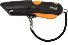 Easy Cut 1000 Orange Safety Box Knife Cutter Holster Lanyard with Extra Blade