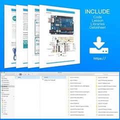 Complete Arduino Starter Kit: Microcontroller, Modules & Tutorials For Beginners