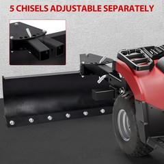 3-Point Rear Grading Scrape Blade Implement Fit 2″ Receiver for ATV UTV Tractors