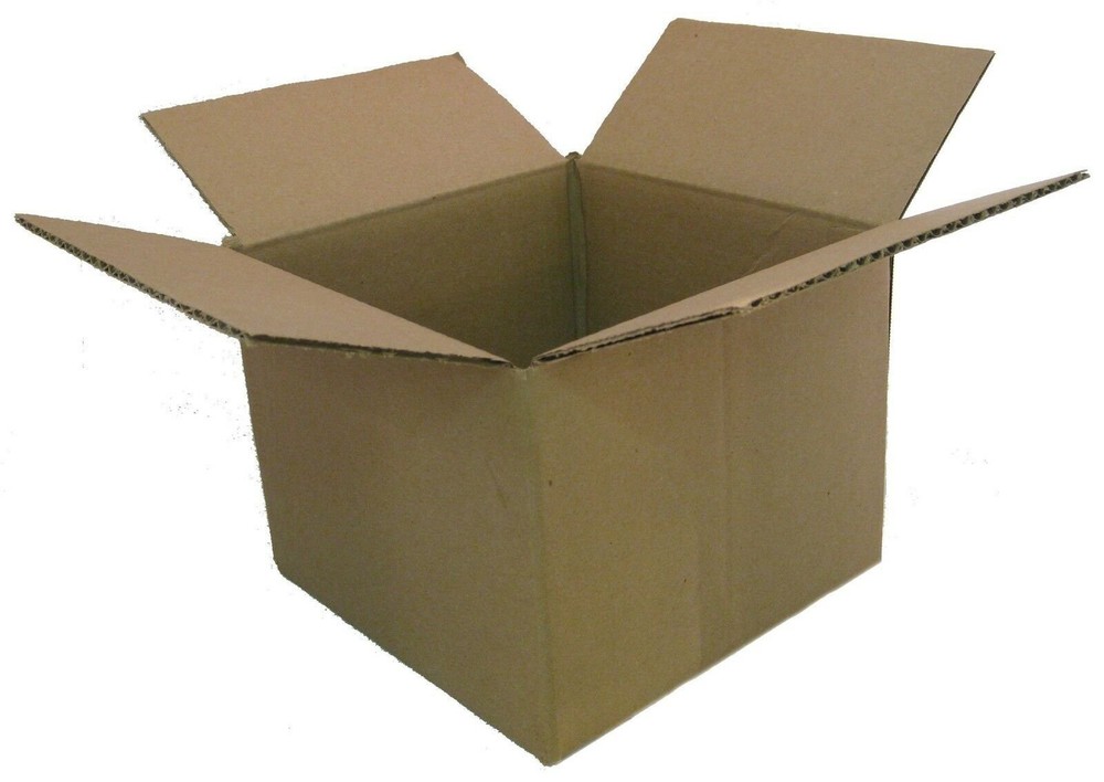 25 5x5x6 Corrugated Boxes Shipping Packing Cardboard Cartons