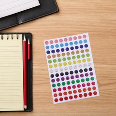 Self Adhesive Laser Color Coding Labels Assorted Shades for Home and Office Use