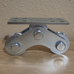 2″ Groove Wheel U-Shaped Sliding Gate Caster Heavy Duty for Sliding Gate