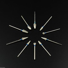 Dental Polishing Bur Drills Tungsten Steel Carbide Burs HP 2.35MM Low Speed