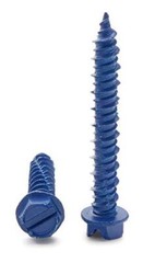 Concrete Hex Head slotted 3/16 x 1-1/4″ block / Brick, Masonry Screw Tapcon