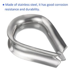 Stainless Steel Thimble – for 20mm 3/4″ Wire Rope, Apply to Outdoor(M20)