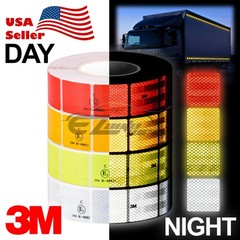 3M Diamond Grade Red Conspicuity Tape 2″ x 2″ CE Approved Reflective Safety