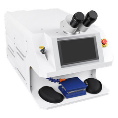 200W Jewellry Laser Welding Machine for Gold Silver Metal Spot Soldering w/ CCD