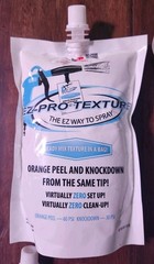 Lot Of 7 EZ-Pro Texture Orange Peel & Knockdown Ready Mix Texture In A Bag 20oz