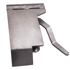 1 Pair Skid Steer Quick Tach Brackets Conversion Adapter For Latch Box Weld On