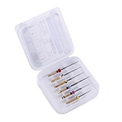 Dental Cordless LED Endo Motor 16:1 Contra Angle +6pcs Endo Motor Rotary Files