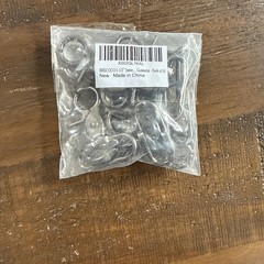 10 Pack 1-1/2” Swivel Trigger Snap Hook Lobster Claw Clasp Spring Loaded