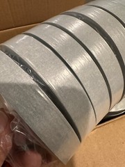 48 Rolls- hyStik Gray Masking Tape 3/4” X 60 Yards For Body Shop