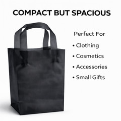 3.0 Mil Frosted Plastic Shopping Bags 8x5x10 Boutique Retail Gift Bags Colors