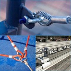 Wire Rope Thimble Clamp Stainless Steel 304 A2 Cable Clip Loop Eyelets M1.5-M16