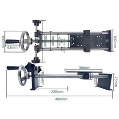 Push-Pull Gauge Test Stand Digital Pressure Gauge Testing Machine Force Gauge