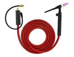SÜA®Flex – 26V, 200 A, Air Cooled – TIG Torch – 1-Piece Cable – Dinse Connector