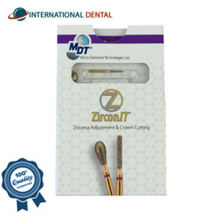 Dental MDT ZirconIT Gingival Curettage ADJ Diamond FG Z298 Burs Remove Material