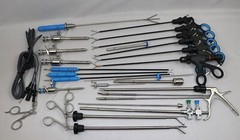 25pc-Laparoscopic Instrument Set 5mmx330mm Best Quality Reusable Instruments
