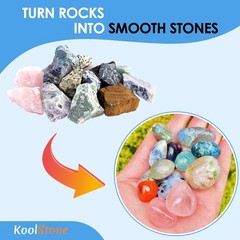 Rock Tumbler Grit and Ceramic Tumbling Media 4 Pounds, 4 Pounds