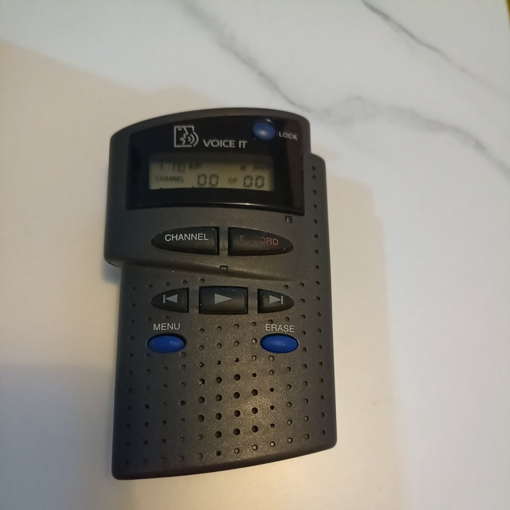 Voice It VT-700 Digital Voice Recorder Tested Working No Battery Included